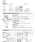 SM230A-S Heavy Duty HVAC Damper Actuator And Ball Valve Motor wiring diagram with installation instructions and dimensions.