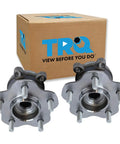 Rear Wheel Bearing And Hub Assembly Set For AWD Nissan Juke 2014 To 2017, Rogue 2014 To 2019, kit shown with packaging