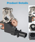 Premium Battery Current Sensor Fits Toyota Yaris 2016 Through 2021 Straight Swap 288500V020 showing close-up detail of metal and plastic components.