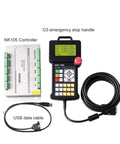 NK105 G3 DSP Controller For 3 Axis NC Studio Motion Control System with USB data cable and emergency stop handle