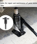 Tough As Nails 6 Piece Hydraulic Jack Parts Set With Kickass Oil Release Valve and Screw in use for jacks under 20 tons.