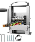Go To Wire Stripping Machine For Scrap Copper Cable showcasing copper and plastic wires, with spare parts and manual handle.
