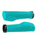 Ergonomic Mountain Bike Grips With Palm Pad For All Day Comfort And Pain Relief Non Slip Lock On Handlebar Grips, Turquoise