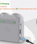 Two Way Charging Hub For Neo Battery System Dope Fast PD45W Charger Case Station Battery Manager with charging ports