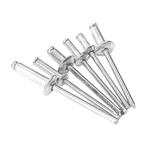 120 Piece Aluminum Blind Rivet Kit Pop Rivets Assortment For Fast One Sided Riveting In Furniture And DIY Friendly Projects