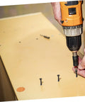 DIY Friendly Quick Fix Furniture Repair Kit Self Adhesive Screw Hole Reinforcement Stickers used on wooden surface