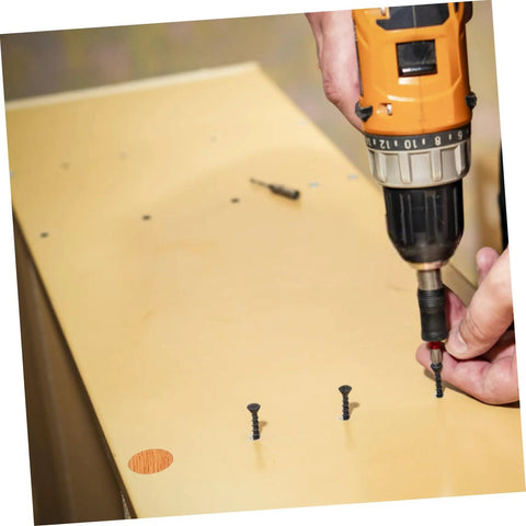 DIY Friendly Quick Fix Furniture Repair Kit Self Adhesive Screw Hole Reinforcement Stickers used on wooden surface