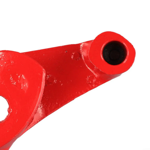 Close-up of Heavy Duty Manual Steel Pipe Bender With Fan Shaped Die, showcasing red colored material and detail, ideal for 15Mm 20Mm 25Mm and 32Mm tubes.