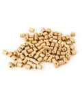 Top Shelf M2 Brass Threaded Inserts Bulk Pack 10000 Pieces 4.5mm Outer Diameter 5mm Long scattered design view.