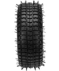 Front view of 9x3.50-4 Tire And Inner Tube For Mini ATV Quad Go Kart Heavy Duty Petrol Electric Gas Skateboard Scooter.