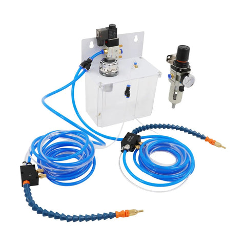 Premium 110v Mist Coolant Spray System For Cnc Lathes And Milling Machines. High Pressure Cutting Fluid Fogger With Durable Build For Precision Metalworking And Industrial Machining Operations Right At Your Fingertips