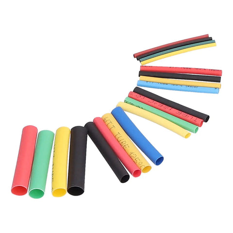Solid Omabeta 164pc Heat Shrink Tubing Kit Durable Insulation Wrap For Electrical Wire Maintenance Polyolefin Assortment Sizes 1mm To 14mm Perfect For Solder Joints And Wiring Projects, assorted colored heat shrink tubes
