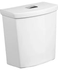 No Brainer Dual Flush Toilet Tank For 12-Inch Rough-In With 0.92 GPF Light Flush Or 1.28 GPF Full Flush, chrome button on lid
