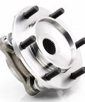 Front Wheel Bearing Hub Assembly 950-001 Direct Fit Ready To Roll Compatible With Toyota 4Runner 2003 To 2021 4WD Only 07 To 14 FJ Cruiser 05 To 21 Tacoma And Lexus GX460 03 To 09 GX470 Replacement Wheel Hub Bearing, front view
