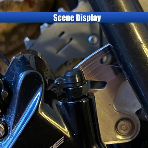 Top Shelf Brake Bleeder Screw Caps And Rubber Dust Covers With Keeper Designed For Hassle Free Auto Service On Trucks Cars And Bikes Fifty Pack Of Durable Heat Resistant Seals Keeps Dirt Out For Reliable Smooth Rides All Year Long installed on a bike brake system.