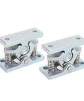 Heavy Duty Double Roller Door Catch For Rv And Trailer Secure Spring Loaded Zinc Alloy Stopper with springs visible.