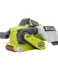 Cordless 18V Brushless Belt Sander, 3 X 18 Inches, One Plus Compatible, Includes Dust Bag and Sanding Pad, Tool Only shown