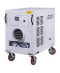 Heavy Duty Portable Air Conditioner To Crush The Summer Heat 60000 BTU 5 Ton on smooth rolling casters for easy transport.