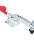 Heavy Duty Horizontal Toggle Clamp, Rock Solid 68Kg Clamping Power For Woodworking And Equipment Installations, Durable Iron Body With Comfortable Plastic Handle, stable hold