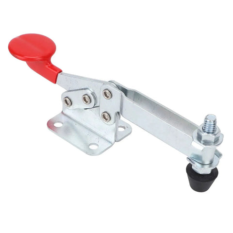 Heavy Duty Horizontal Toggle Clamp, Rock Solid 68Kg Clamping Power For Woodworking And Equipment Installations, Durable Iron Body With Comfortable Plastic Handle, stable hold