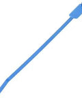 Marker Cable Tie Wrap Pro Grade Nylon 6.6 7.4 Inch Blue 500 Pack Standard Tie for Indoor Use, shown in blue color.