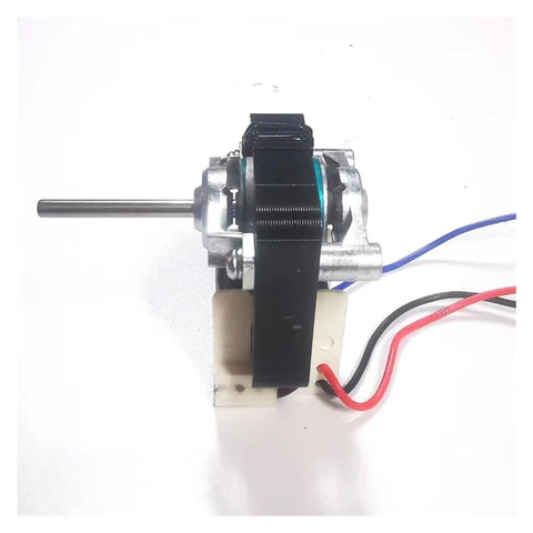 Shaded Pole Motor 220V 12W and 15W for Small Electric Fans and Exhaust Vents Runs Butter Smooth With Silent Operation and Overheat Protection Zero Extra Drama Installation Day One, front view with wiring visible.