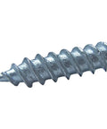 Close-up of a Workhorse Brite White Metal Roofing Screw With Hex Washer Head and Waterproof Epdm Seal for Tough Siding Jobs.