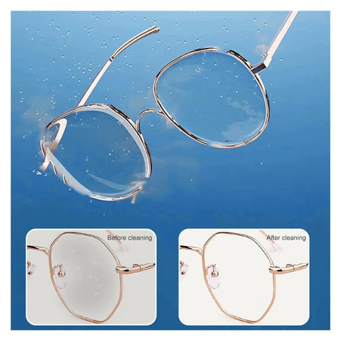 15W Ultrasonic Cleaner Machine With 400Ml Tank, Perfect For Jewelry, Glasses, Watches, And Manicure Tools submerged cleaning eyeglasses.