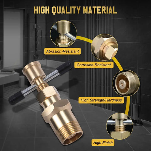 Olive Puller That Does Not Damage Your Pipe Easy To Use Ferrule Removal Tool With Corrosion Resistant Build and durability highlights
