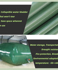 Massive Capacity Water Bladder For Outdoor Adventures, RV And Camping, Portable Emergency Water Storage Tank