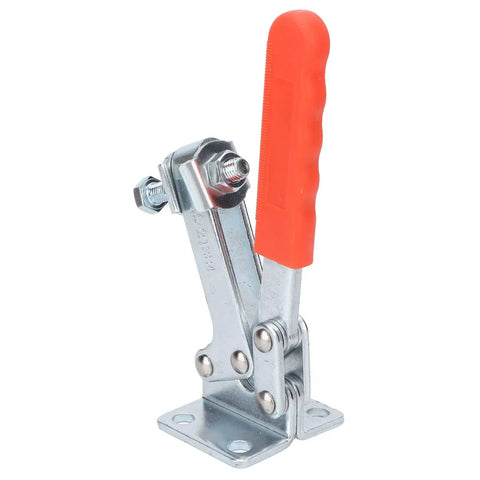 Heavy Duty Pro Grade Toggle Clamp 500kg Clamping Force, Horizontal One Hand Quick Release for Welding, Equipment Installation and Metal Fabrication