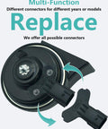 Beefy 2 Tone Car Horn For Hyundai And Kia, Waterproof 128dB Dual Tone High Low Siren, Replacement connectors detail