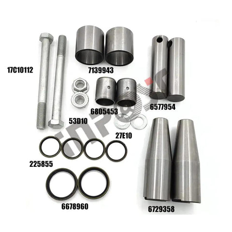 Bobcat Bobtach Pin Bushing Kit Ready To Roll Direct Fit For S220 S250 S300 S330 T250 T300 T320 A300 6577954 6729358 parts