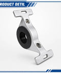 Driveshaft Center Support Bearing Replacement for 2015-2025 Dodge Charger, Challenger, Chrysler 300 - metal bracket with black insert