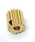 0.5M Flat Spur Gear Set 0.5 Module Pinion With 10T 11T 12T 13T 14T 15 Teeth Brass Construction 2mm To 4mm Hole Cylindrical Gear M3 Screw