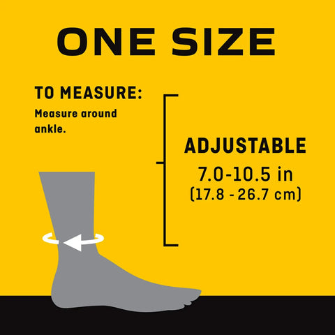 Performance Ankle Support With Adjustable Straps For Moderate Compression Arch Lift And Breathable Moisture Wicking Comfort To Help Soothe Stiff Sore Or Injured Ankles And Keep You Moving All Day