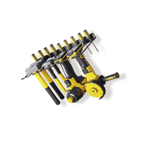 Drill Holder Wall Mount Power Tool Organizer Kit For Cordless Tools With Componentized Storage Plan Garage Storage Rack