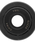 2 Pack Flat Sealed Yoke Cam Follower Roller Bearing Set For Industrial Machinery, Sealed Needle Bearing With 0.75 In ID, 2.50 In Roller Diameter, 1.50 In Width, Yoke Mount Bearings, black Y80L sealed roller bearing