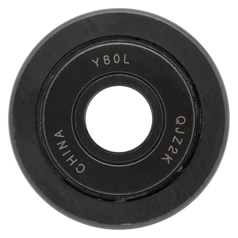 2 Pack Flat Sealed Yoke Cam Follower Roller Bearing Set For Industrial Machinery, Sealed Needle Bearing With 0.75 In ID, 2.50 In Roller Diameter, 1.50 In Width, Yoke Mount Bearings, black Y80L sealed roller bearing