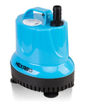 580 GPH Submersible Water Fountain Pump With 9 Ft Lift 60W Small Sump Pump for Ponds and Fountains, blue exterior
