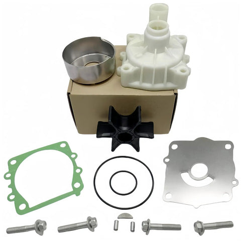 Water Pump Impeller Kit For Yamaha Outboard Four Stroke 75 HP 90 HP 115 HP Motors Includes Impeller Housing And Pump Cup
