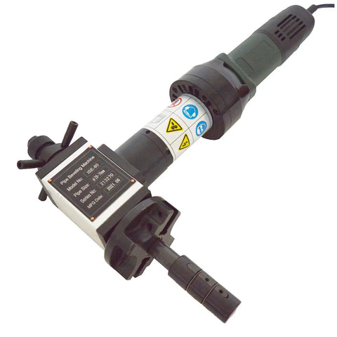 Badass Electric Pipe Chamfering Machine Smooth Beveling And Grooving Tool adjustable design, fits pipes 1.1 to 3 inch for welding prep.
