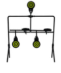 Resetting Steel Target Set For Airsoft BB Guns And Rimfire Caliber 22 And 177 Self Resetting Indoor And Outdoor Shooting Target