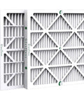 MERV 10 Pleated 4 Inch HVAC Air Filter 20x25x4 Nominal, Actual Size 19.5 x 24.5 x 3.75 Inches, Box Of 4 for Homes and Small Shops