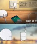 Power Station Traveler Bundle With Universal Travel Adapter, USB Charger, And Power Strip for office and travel use