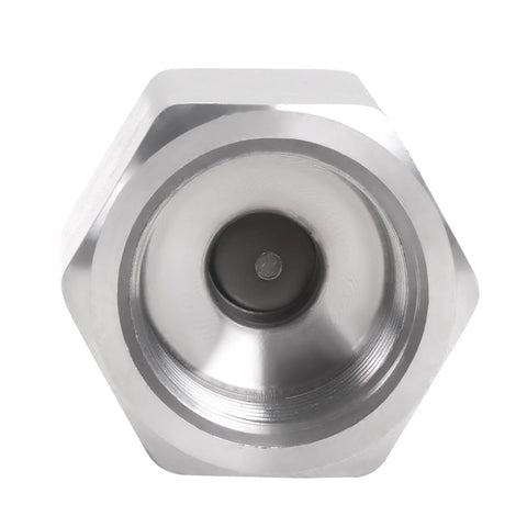DERPIPE air check valve, stainless steel hex body, 1/2 in NPT