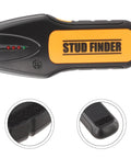 Wall For Stud Finder Sensor With Backlight Display For Wood Center Metal AC, handheld device with LED indicators.