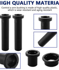 Suspension A Arm Bushing Kit For Polaris Sportsman ATV 28 Piece Upgrade Fits 1996 To 2018 Models 335 400 450 500 570 800 ETX Replacement Bushings black plastic bushings