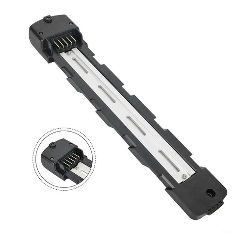Beefy E Bike Bottom Base Mount Plate With 5 Pin Interface Heavy Duty ABS Bracket for Secure Battery Install, black finish