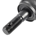Close-up of Beefed Up Front Tie Rod Kit With Boots For 1999 2006 Silverado 1500 And Sierra 1500, metal threaded end detail